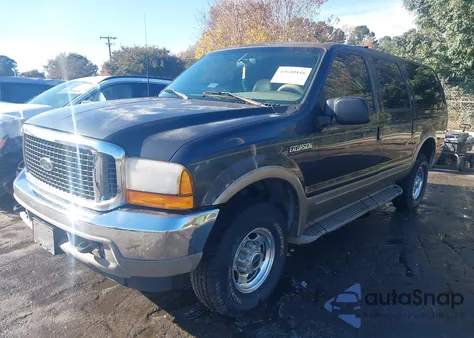 2000 Ford Excursion Limited z USA, uszkodzony, nr VIN 1FMNU43S5YEC33347